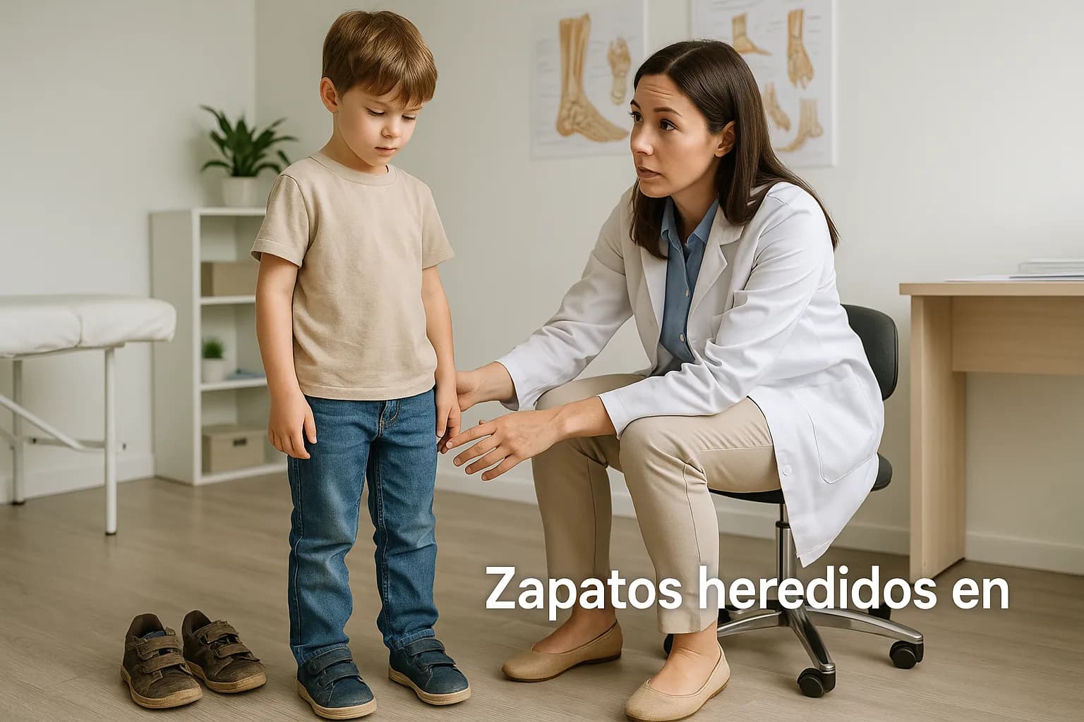 Zapatos heredados en niños: ¿una decisión acertada?