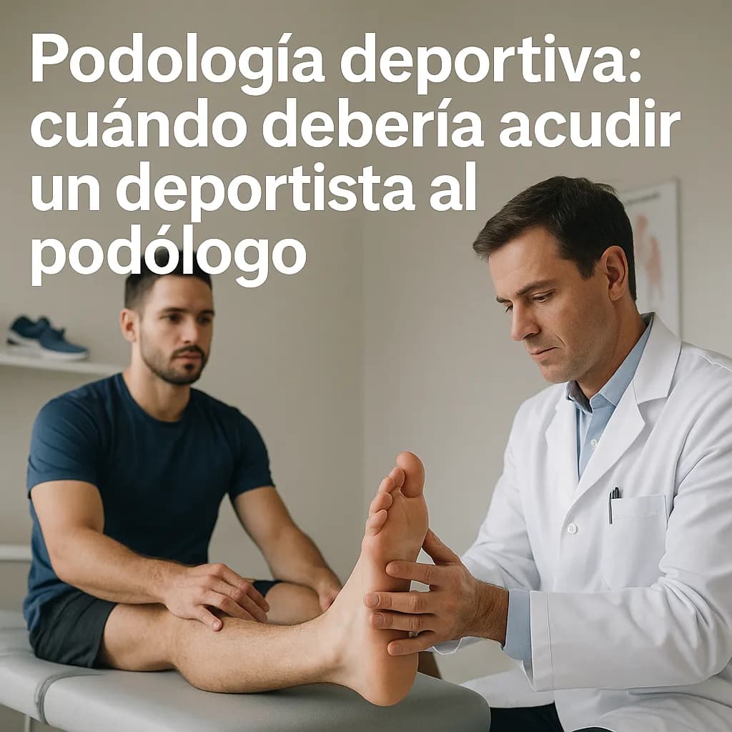 Podología deportiva: ¿Cuándo acudir al podólogo?