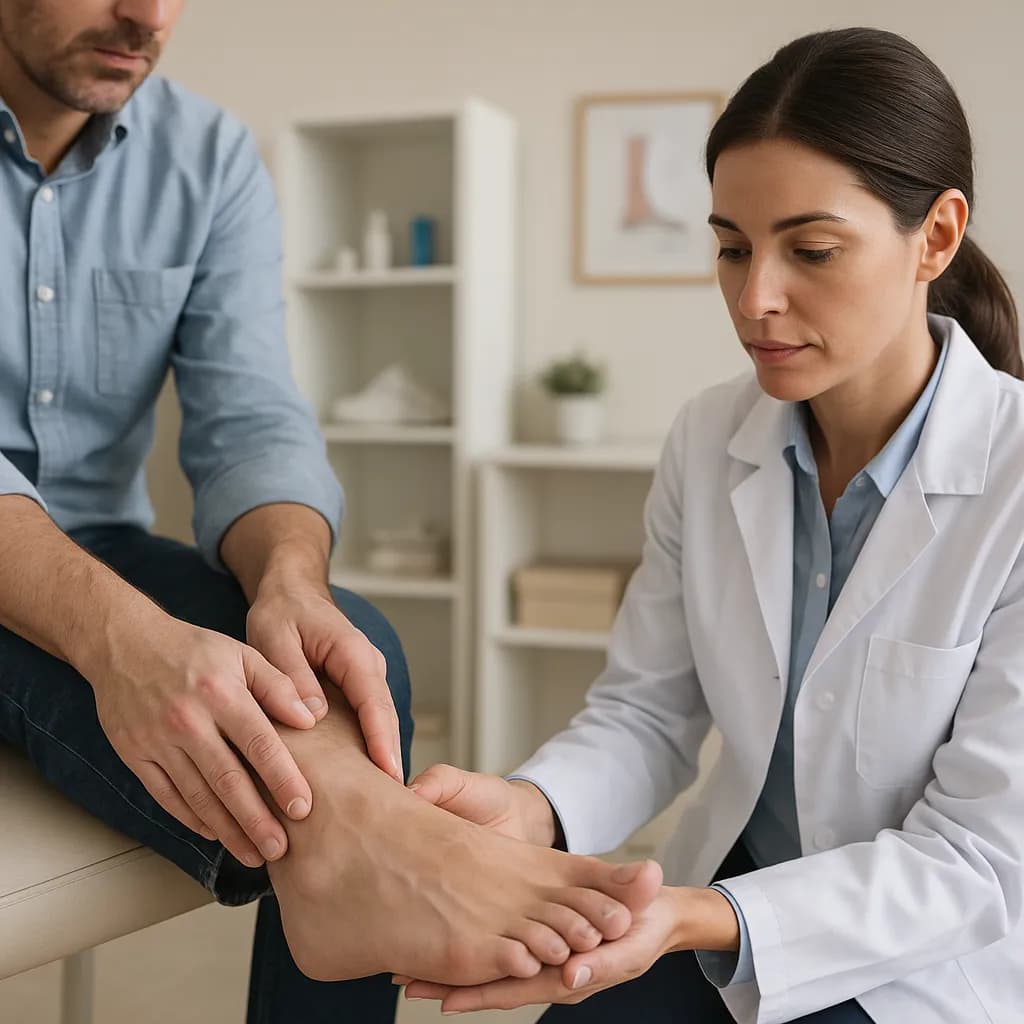 Dolor en el pie tras una fractura: ¿cuándo consultar al podólogo?