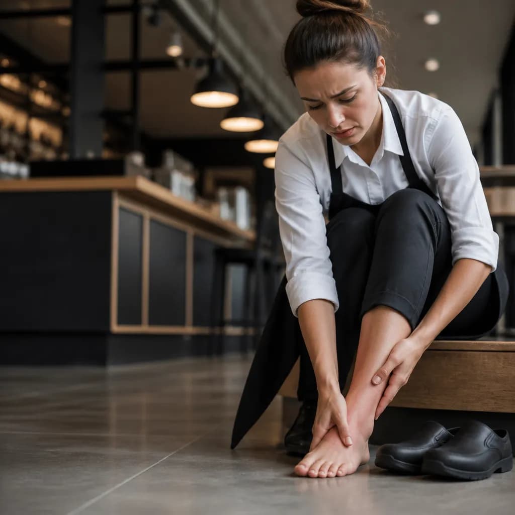 Los problemas de pies más frecuentes en camareros y trabajadores de hostelería