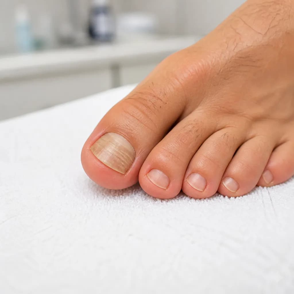 Líneas de Beau en las uñas de los pies: causas y significado