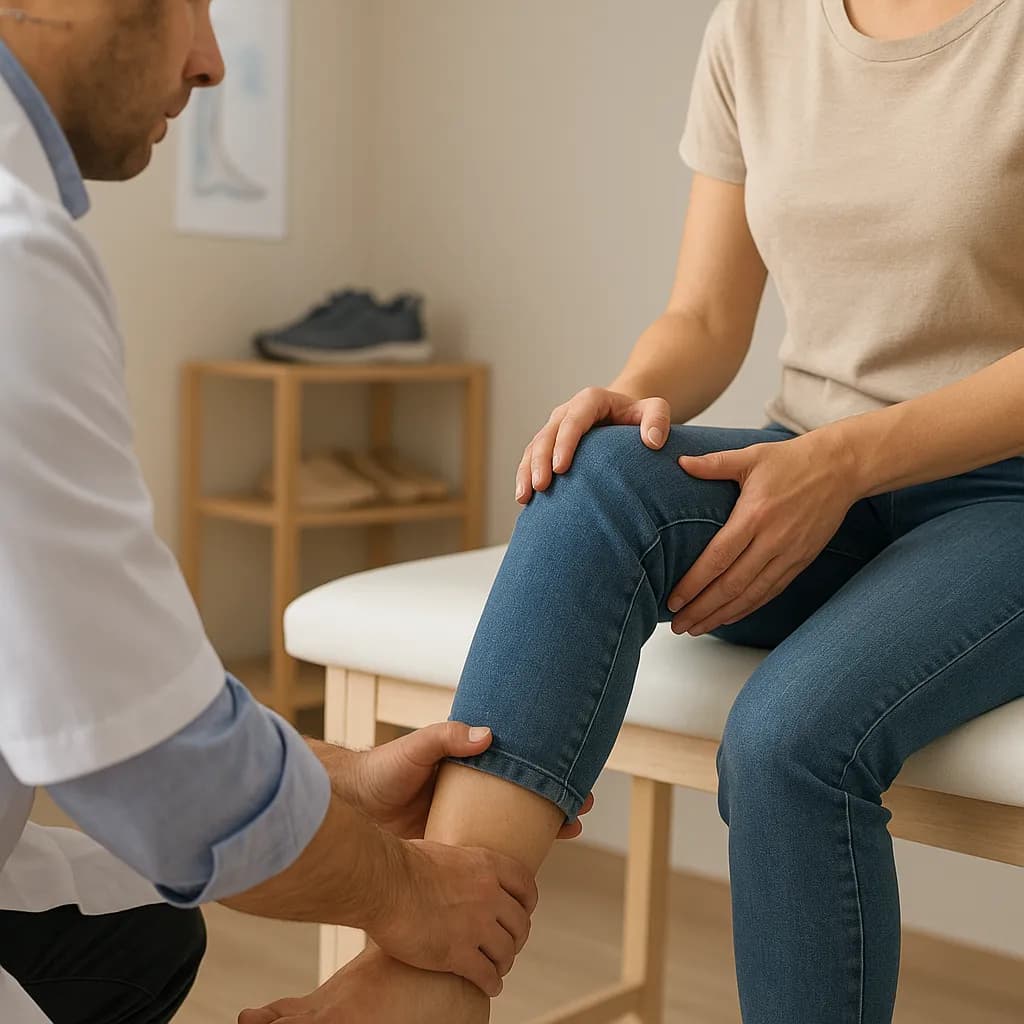 Pisada y dolor de rodilla: relación y prevención