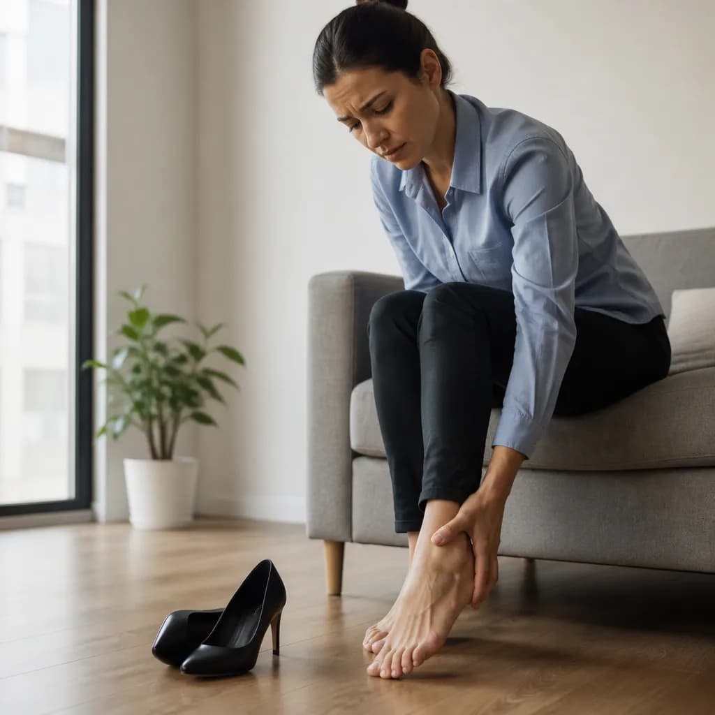 Dolor de pies después de estar muchas horas de pie: causas y prevención