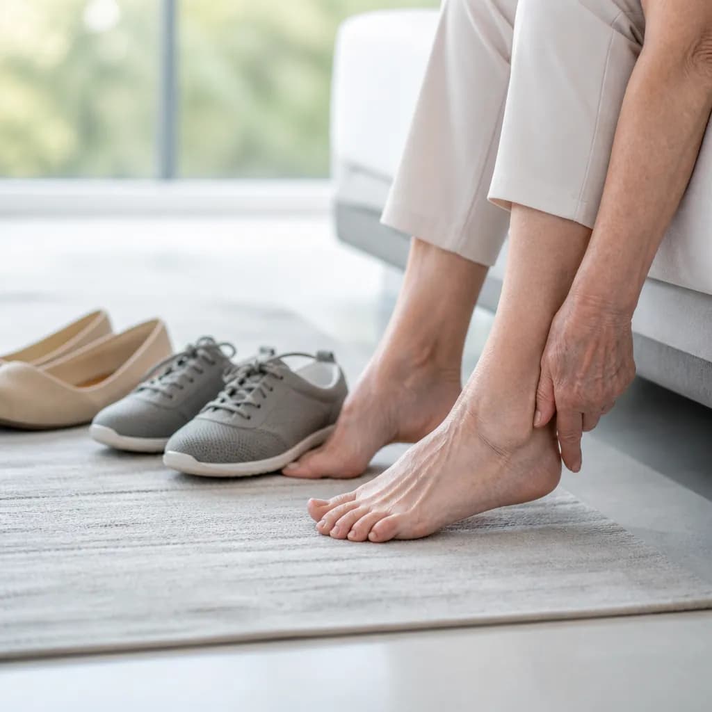 Por qué cambia la talla del pie con la edad